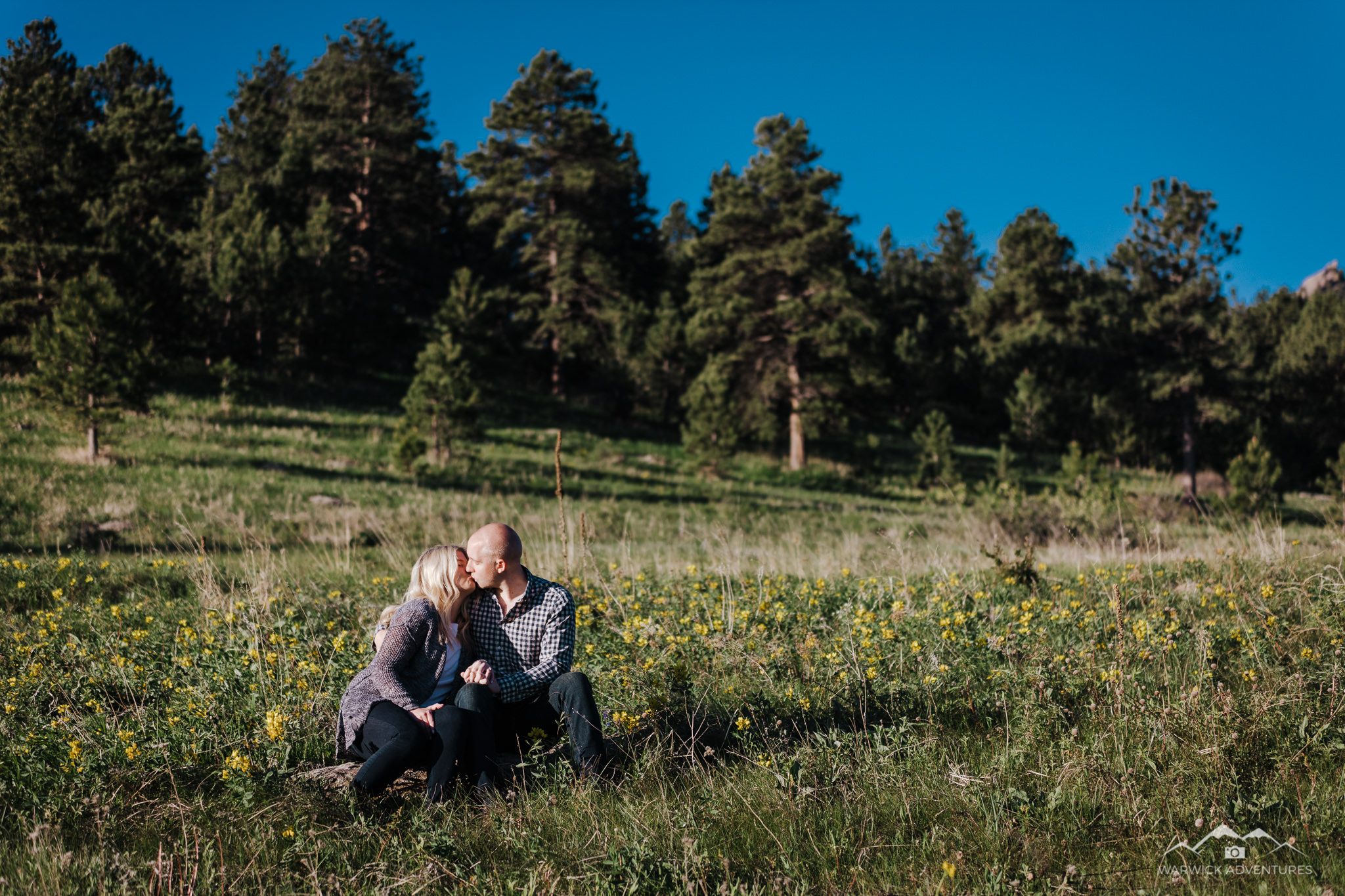Chautauqua Park Boulder Winter Engagement Photographer