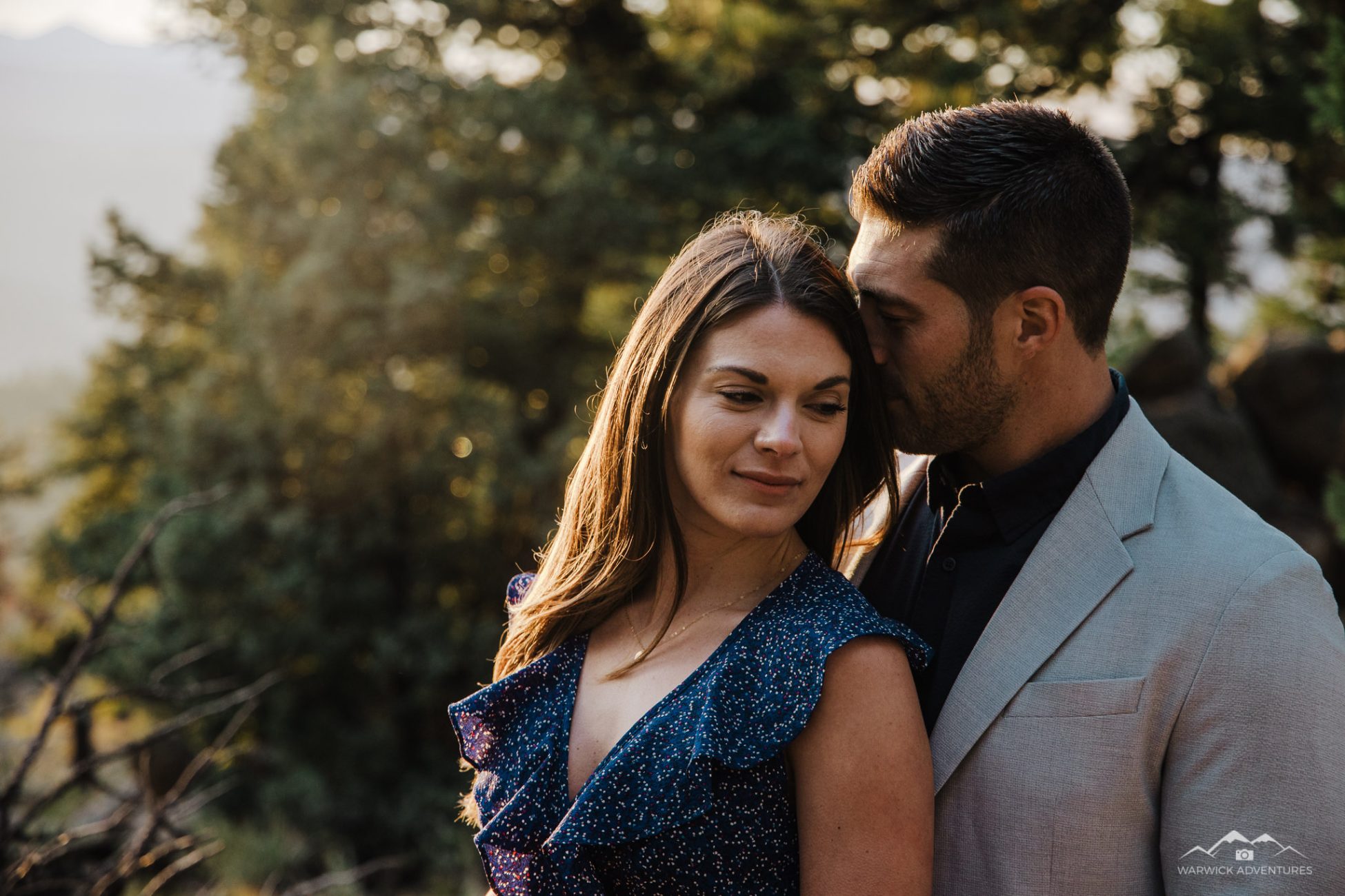 lost gultch engagement photography
