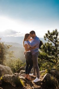 Lost Gultch Boulder engagement photographer