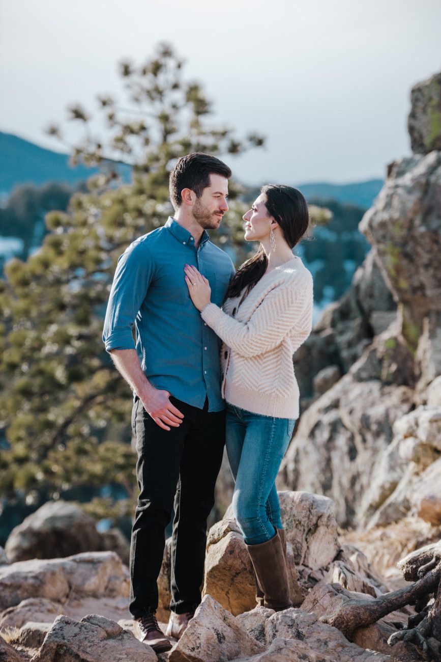 Lost Gultch Engagement photographer boulder