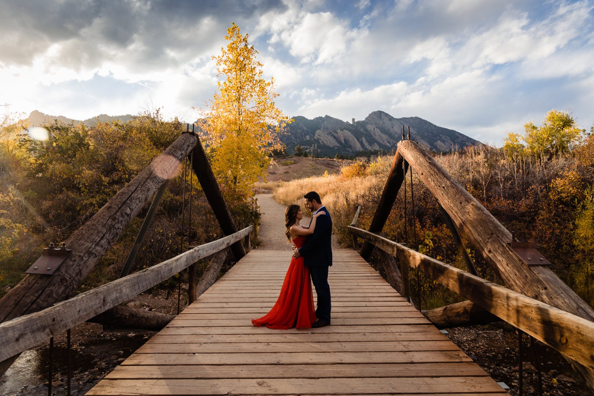 boulder Co engagement photographer south mesa