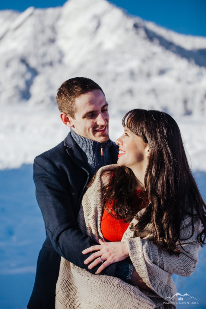 Chautauqua Park Boulder Winter Engagement Photographer