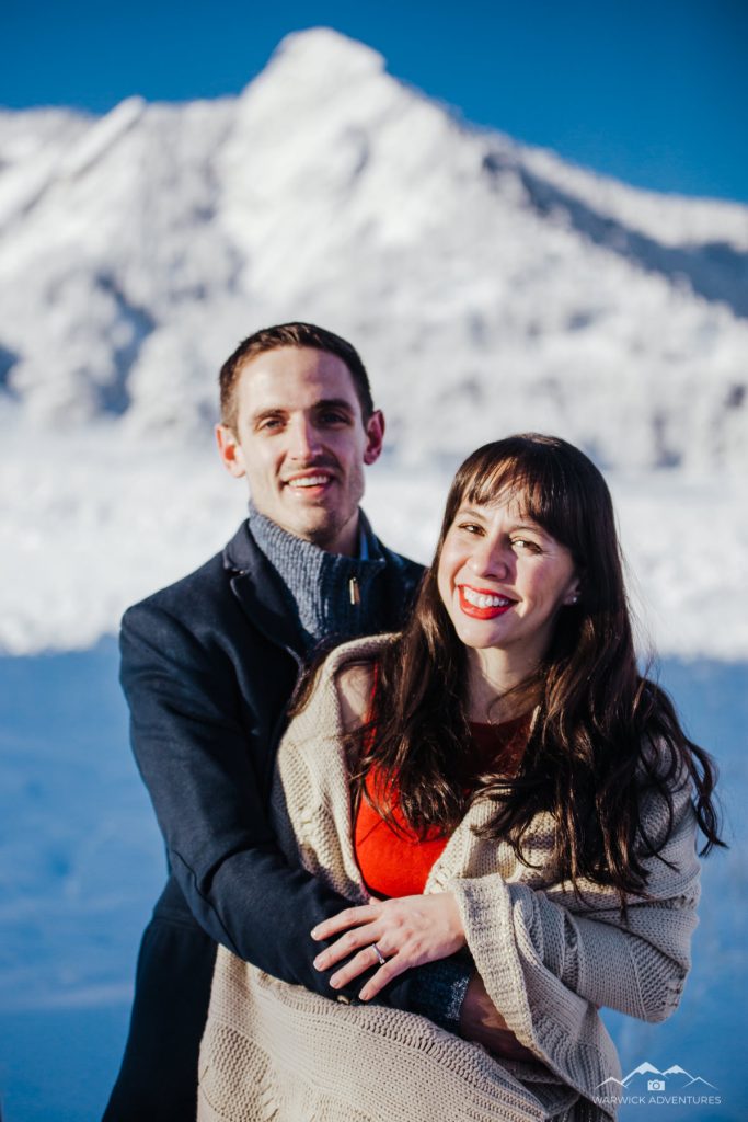 Chautauqua Park Boulder Winter Engagement Photographer